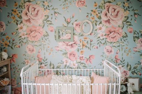 Tour The Sweetest Vintage Nursery For A Baby Girl Vintage Nursery