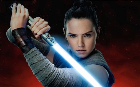 Rey Aka Daisy Ridley In Star Wars The Last Jedi Wallpaper Hd Movies K