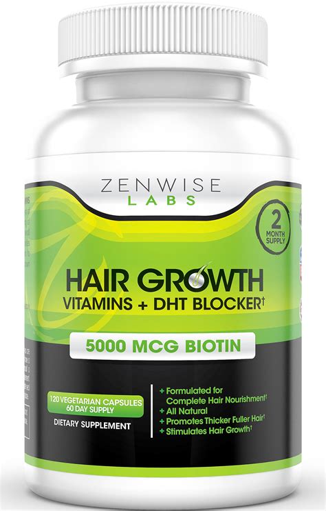 Do hair growth gummies and supplements actually help grow your hair? Hair Growth Vitamins Supplement - 5000mcg of Biotin and ...