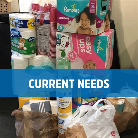 In Kind Donations - Safe Haven Family Shelter