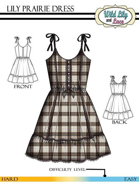 Prairie Dress Pattern 101 Lily Prairie Dress By Wildlilyandlace 1200