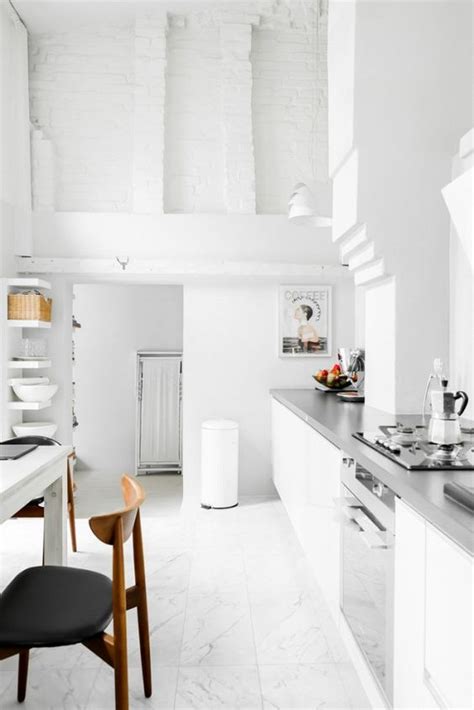 25 White Kitchens That Are Anything But Bland And Basic Minimalist Home