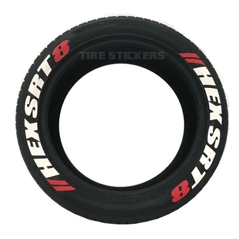 Top And Bottom Text On Tire Full Kit Of Tire Lettering General Tire