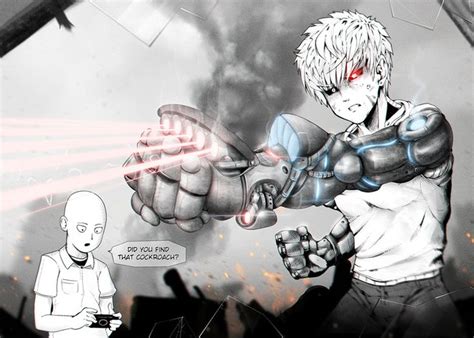 Saitama Genos Pixiv Id6572910 Anime Lovers One Punch Man One Punch