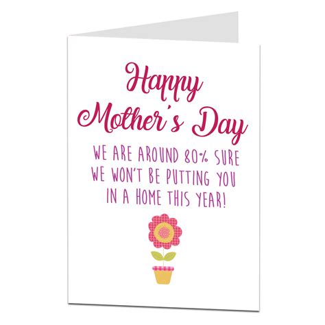 Riddle me this.mothers day is coming,it is so very near. Humorous Mother's Day Card | No Home