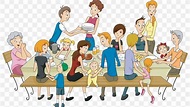 Family Reunion Extended Family Clip Art, PNG, 800x465px, Family Reunion ...