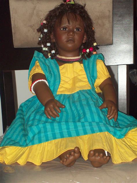 ayoka by annette himstedt annette himstedt african american dolls cute notes girls be like
