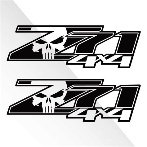 Product 2 Chevy Silverado Z71 4x4 Gmc Gm Sierra Decals Stickers 1500