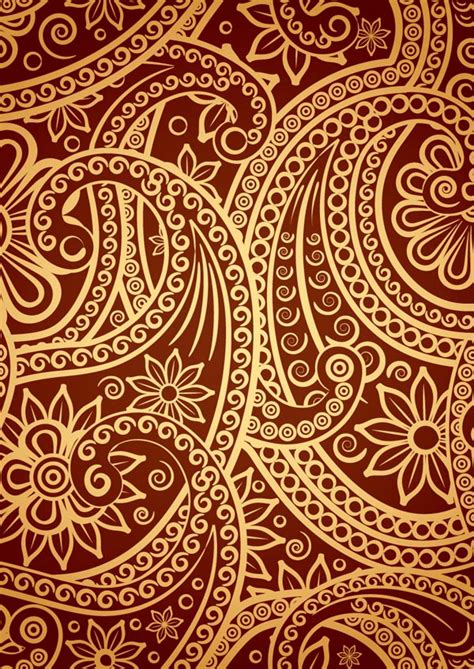 Traditional Indian Patterns Vector At Collection Of