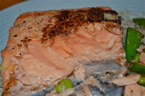 Add onions and peppers to drippings in pan and sauté until tender, about 5 minutes. Pioneer Womans Perfect Salmon with Giada's Balsamic Glaze ...