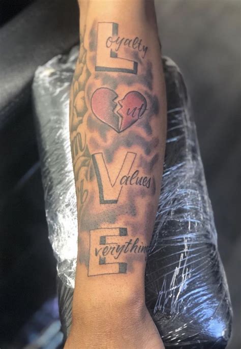 Loyalty Over Values Everything Tattoo Studiovandenakker