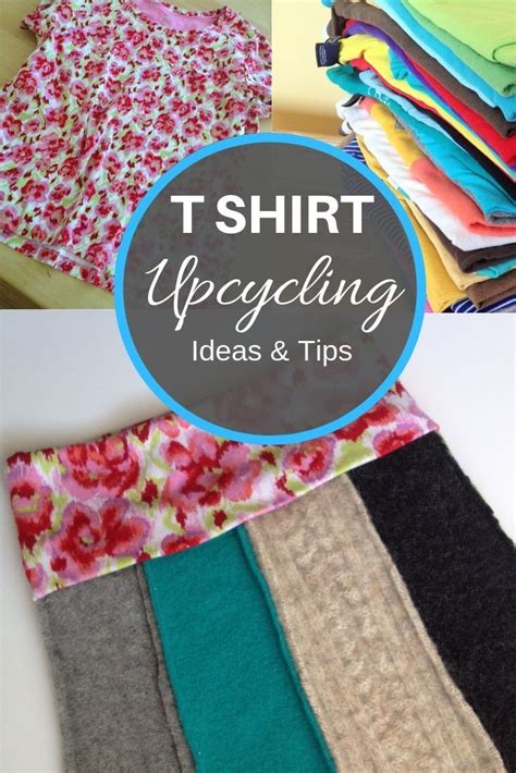 Upcycled T Shirts Ideas And Tips Tshirt Crafts Upcycle Tshirt Diy