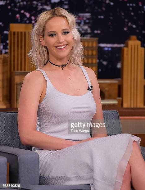 Jennifer Lawrence Visits The Tonight Show Starring Jimmy Fallon Photos