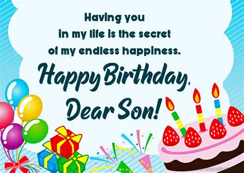 100 Birthday Wishes For Son Happy Birthday Son