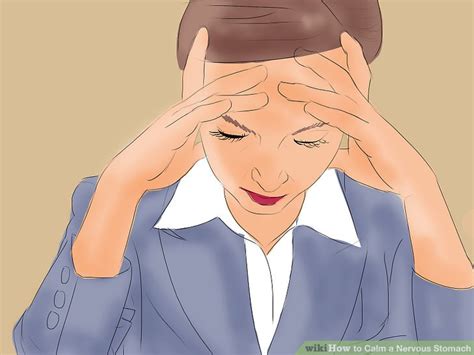 How To Calm A Nervous Stomach 10 Steps With Pictures Wikihow