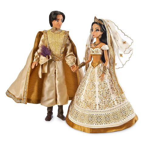 Aladdin And Jasmine Limited Edition 17 Wedding Doll Set Limited