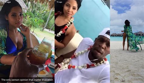 Usain Bolt And Kasi Bennett Enjoying Vacation In Bora Bora I AM A