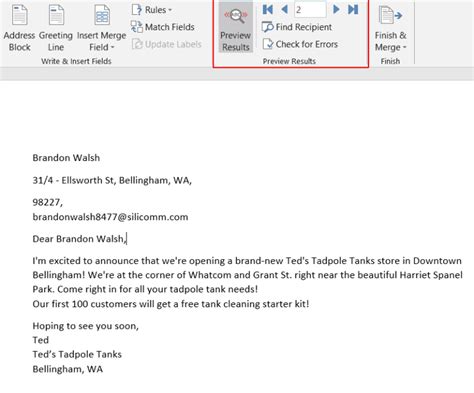 What Is The Use Of Mail Merge Tool In Ms Word Printable Templates Free
