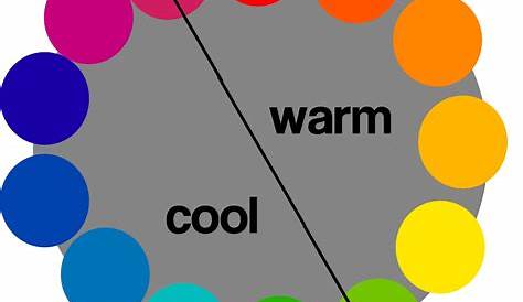 warm to cool color chart