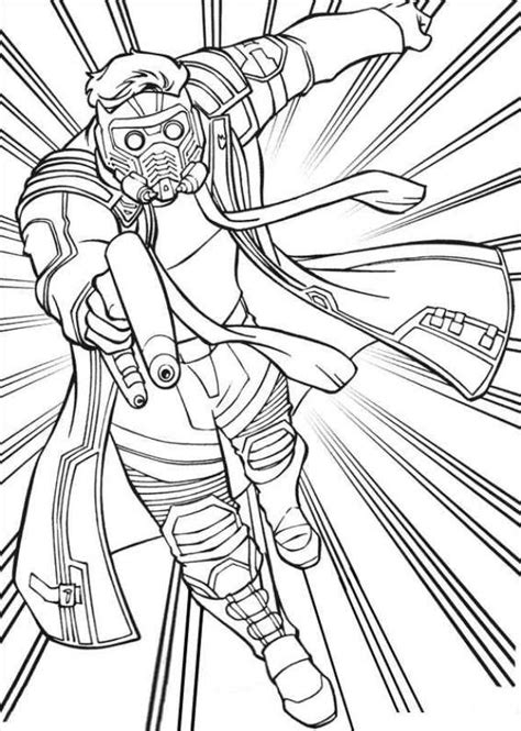 How about to print and color the team of heroes known as guardians from guardians of the galaxy 2 coloring pages. Kids-n-fun.com | 40 coloring pages of Guardians of the Galaxy