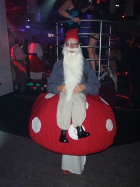Gnome On Mushroom Costumes Costume Pop