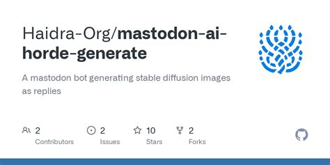 Github Haidra Org Mastodon Ai Horde Generate A Mastodon Bot