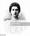 Antique Image Princess Anna Of Montenegro High-Res Vector Graphic ...