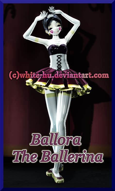 Fnaf Sl Ballora The Ballerina V2 By White Hu On Deviantart