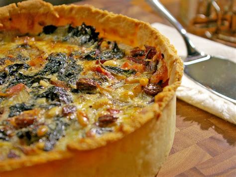 Savoury Swiss Chard Tart Recipes Cooking Channel Recipe Laura