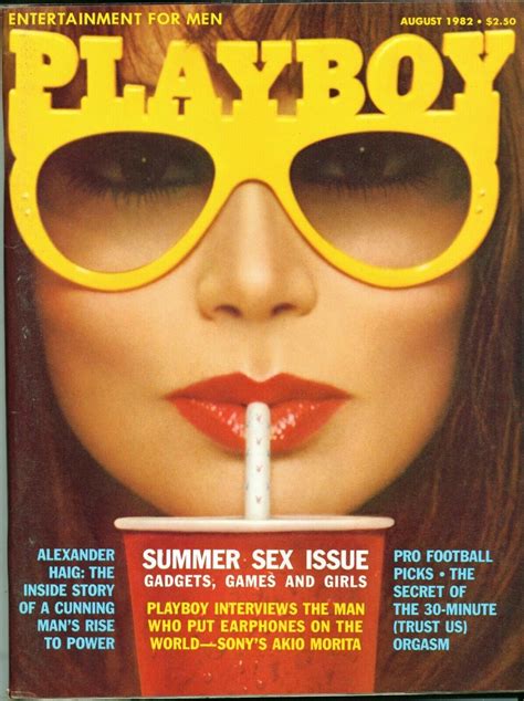 Playboy Magazine August Cathy St George Centerfold On Ebid