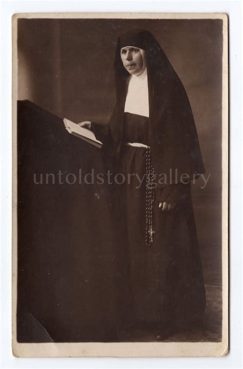The Nun S Vintage Photo Etsy