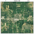 Aerial Photography Map of Canton, SD South Dakota
