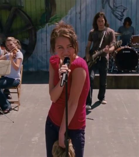 Miley Cyrus Singing The Climb Hannah Montana The Movie Hannah Montana The Movie Hannah