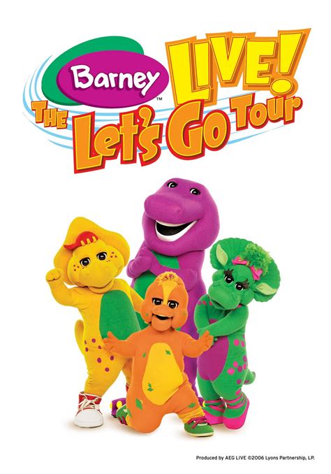 Barney Live The Lets Go Tour Barney Wiki Fandom