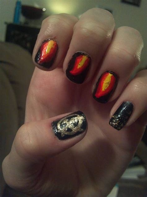 My Hunger Games Nails Hunger Games Nails Hunger Games Theme Fun Nails Class Ring Nail Polish