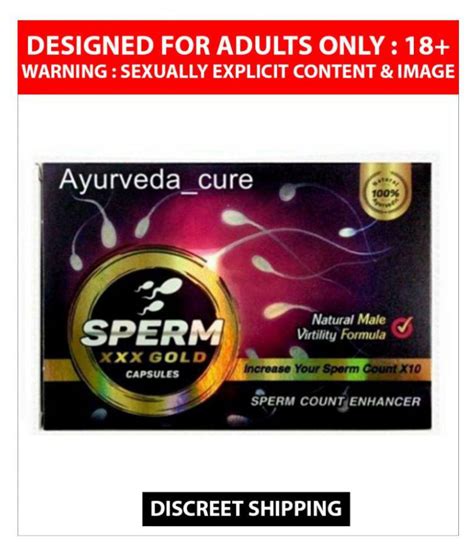 Male Power Sperm XXX Gold To INCREASE YOUR Sperm Counts And Power 50