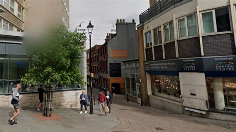 Man Charged With Slashing Three Men In Nottingham City Centre Bbc News