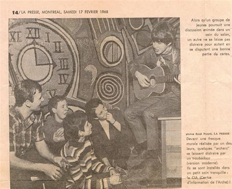 Arche Des Jeunes Revue De Presse La Presse Montréal 17 Février 1968