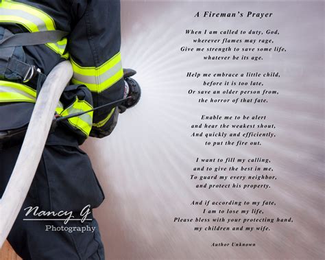 Firemans Prayer Firefighter Prayer Print Firefighter Wall