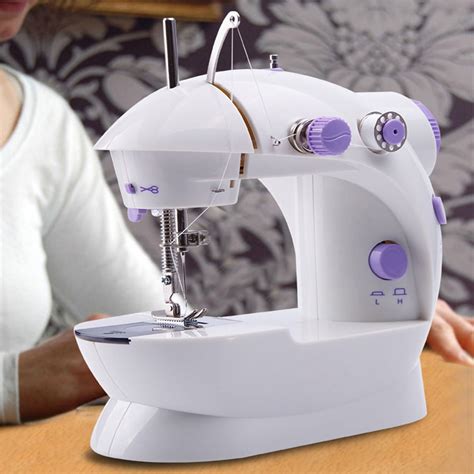 Portable Electric Mini Hand Held Adjustable 2 Speed Sewing Machine