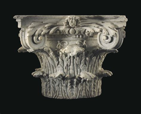 A Roman Marble Composite Capital Circa 2nd 3rd Century Ad Christies