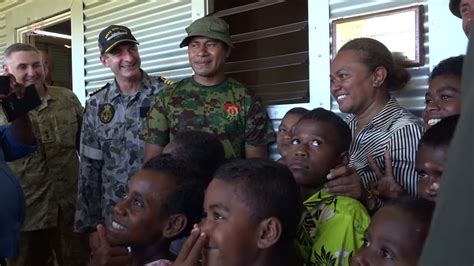 Adf And Rfmf Officially Hands Over Galoa Island Primary School To The