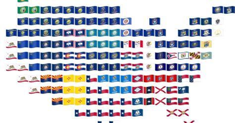 United States Emoji Flag Map Quiz By Ryan14