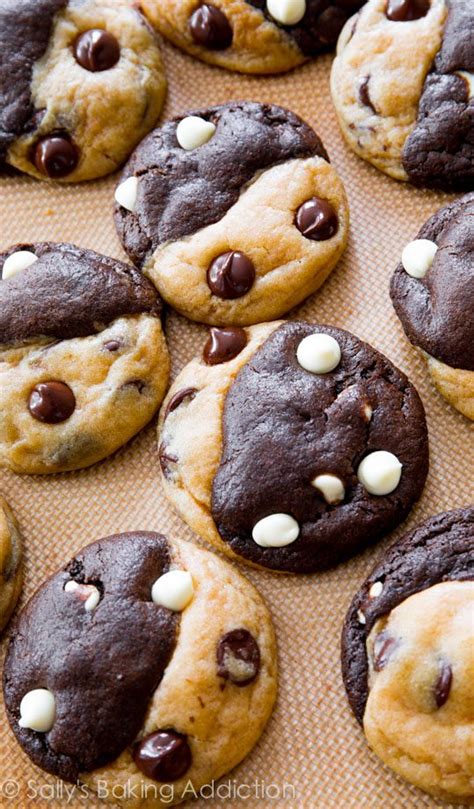 These easy chocolate chip cookies are perfectly soft and chewy and buttery, loaded up with semisweet chocolate chips, and completely irresistible. Double Chocolate Chip Swirl Cookies. - Sallys Baking Addiction