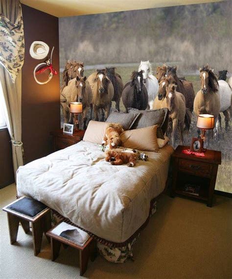 Room ideas → horse themed bedroom decor images. Pin by Heather Marshall on Beautiful Horses | Horse themed ...