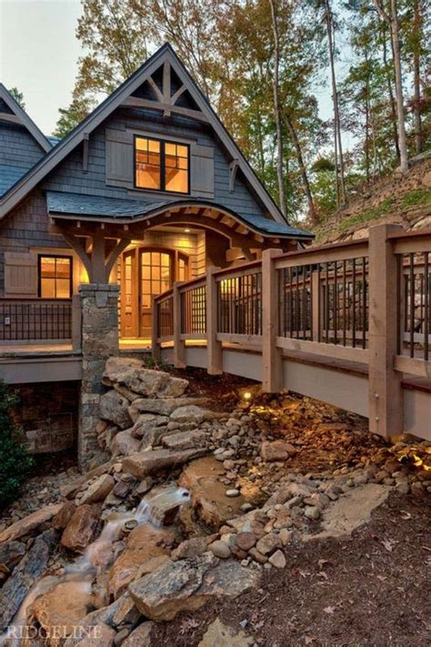 45 Creative Lake House Exterior Designs Ideas Lake Houses Exterior