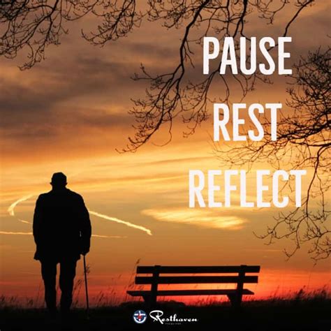 Pause Rest Reflect Thumb Resthaven