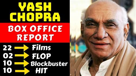 Director Yash Chopra Hit And Flop All Movies List With Box Office Collection Analysis Youtube