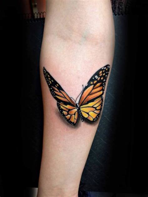 Monarch Butterfly Tattoo Male Mason Acevedo