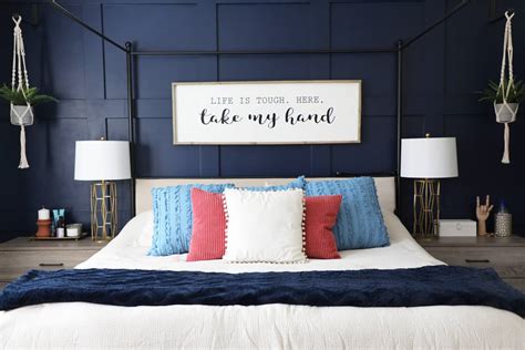 How To Accent A Bedroom Wall Wall Accents For Small Bedroom Blue